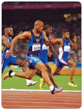 tendon strain common in sprinters